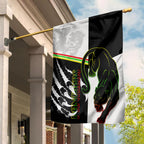 panthers-flag-claws-half-black-white-style