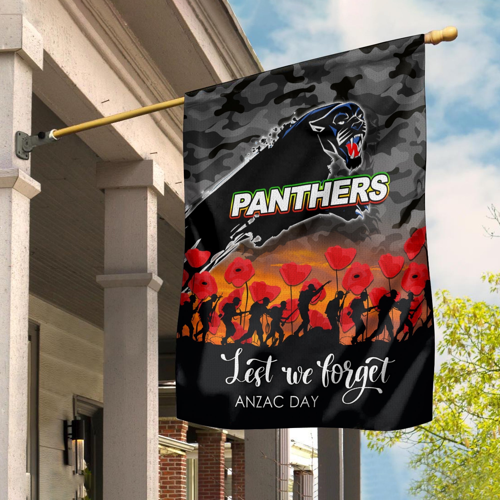panthers-anzac-day-army-flag