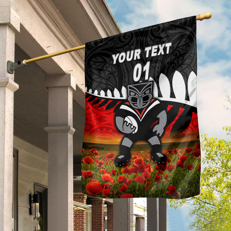 custom-personalised-new-zealand-warriors-anzac-2022-flag-maori-poppy-flowers-vibes