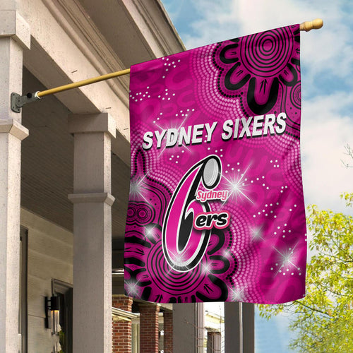 sydney-sixers-cricket-flag-aboriginal-pink