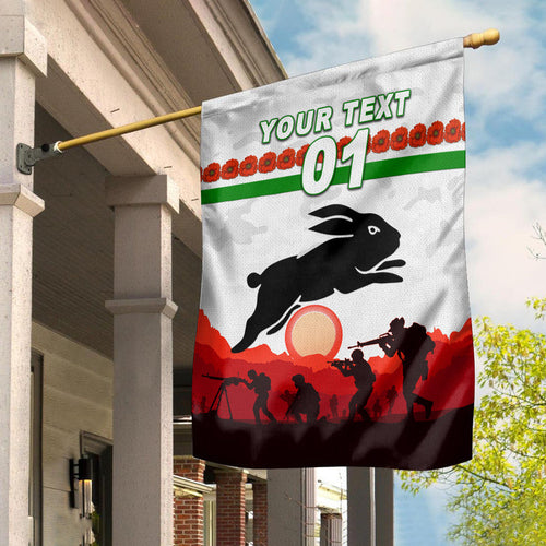 custom-personalised-south-sydney-rabbitohs-anzac-2022-flag-simple-style-white
