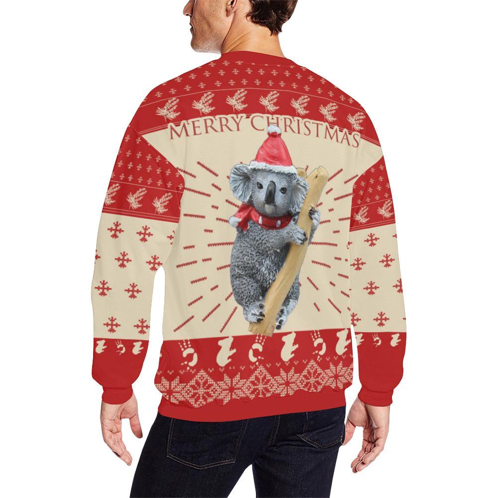 christmas-sweatshirt-koala-santa-hat-symbol-patterns-merry-christmas