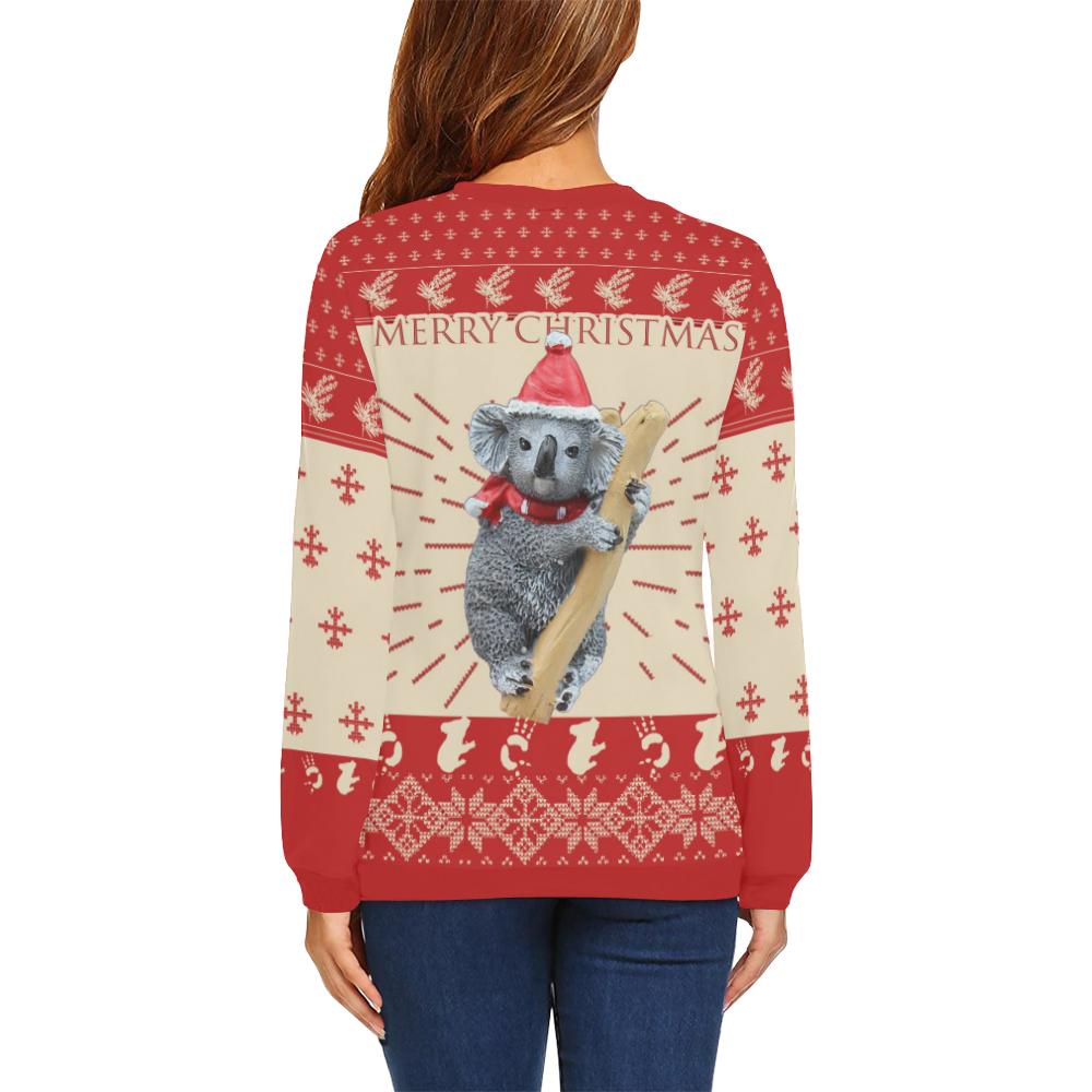 christmas-sweatshirt-koala-santa-hat-symbol-patterns-merry-christmas