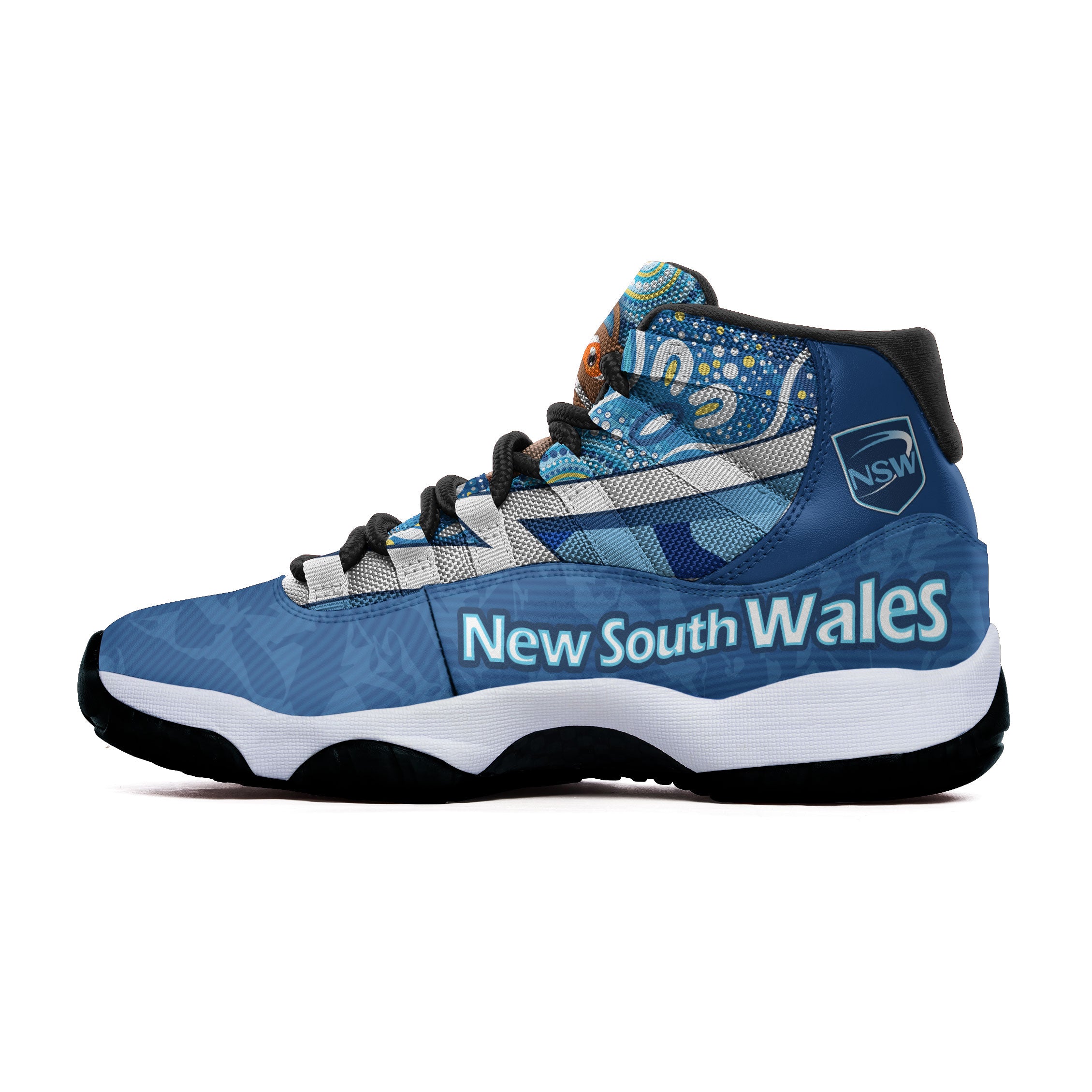 new-south-wales-rugby-league-team-high-top-basketball-shoes-j11-new-south-wales-blues-sport-state-of-origin-high-top-sneakers-j11