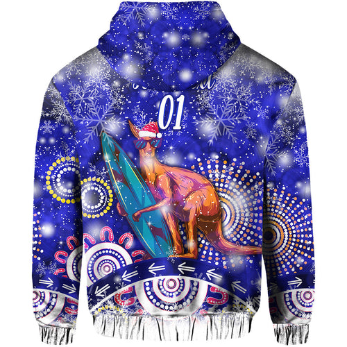 custom-personalised-australian-kangaroo-christmas-hoodie-original-style-blue