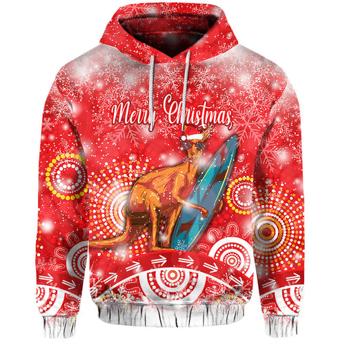 australia-kangaroo-christmas-hoodie-original-style-red