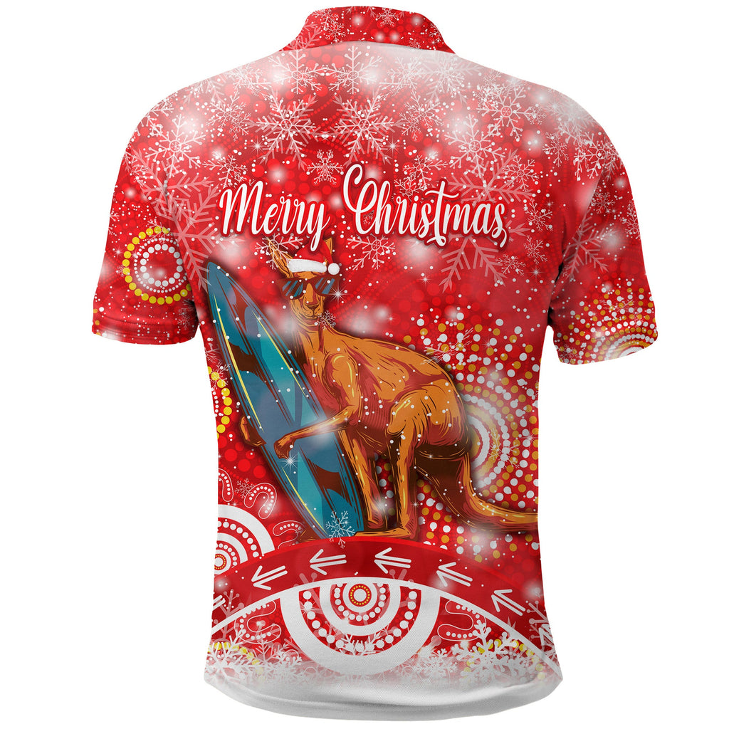 australia-kangaroo-christmas-polo-shirt-original-style-red