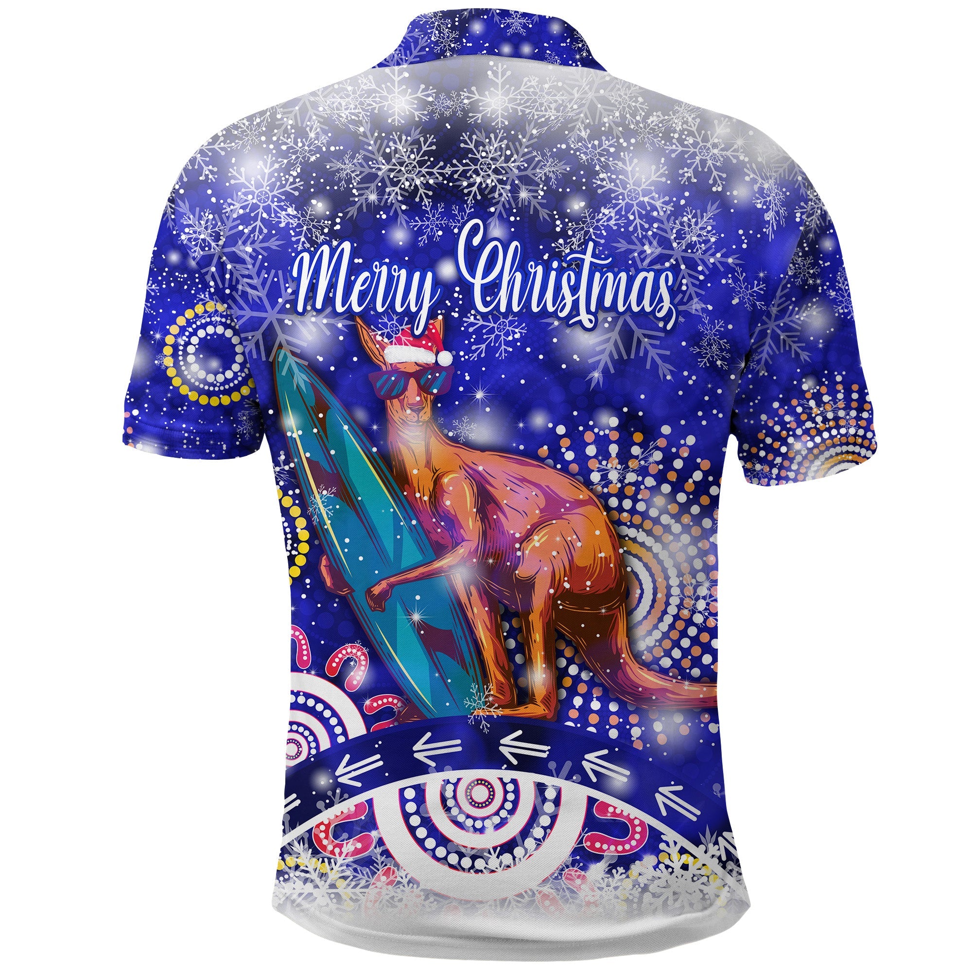 australian-kangaroo-polo-shirt-original-style-blue