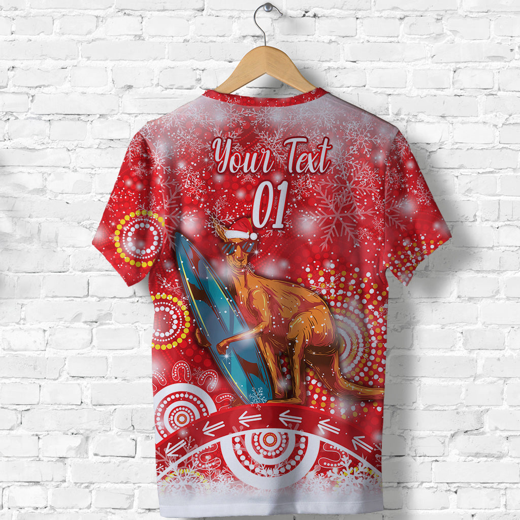 custom-personalised-australia-kangaroo-christmas-t-shirt-original-style-red