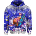custom-personalised-australian-kangaroo-christmas-zip-hoodie-original-style-blue