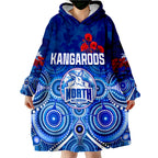 kangaroos-anzac-2022-north-melbourne-football-aboriginal-poppy-flowers-wearable-blanket-hoodie