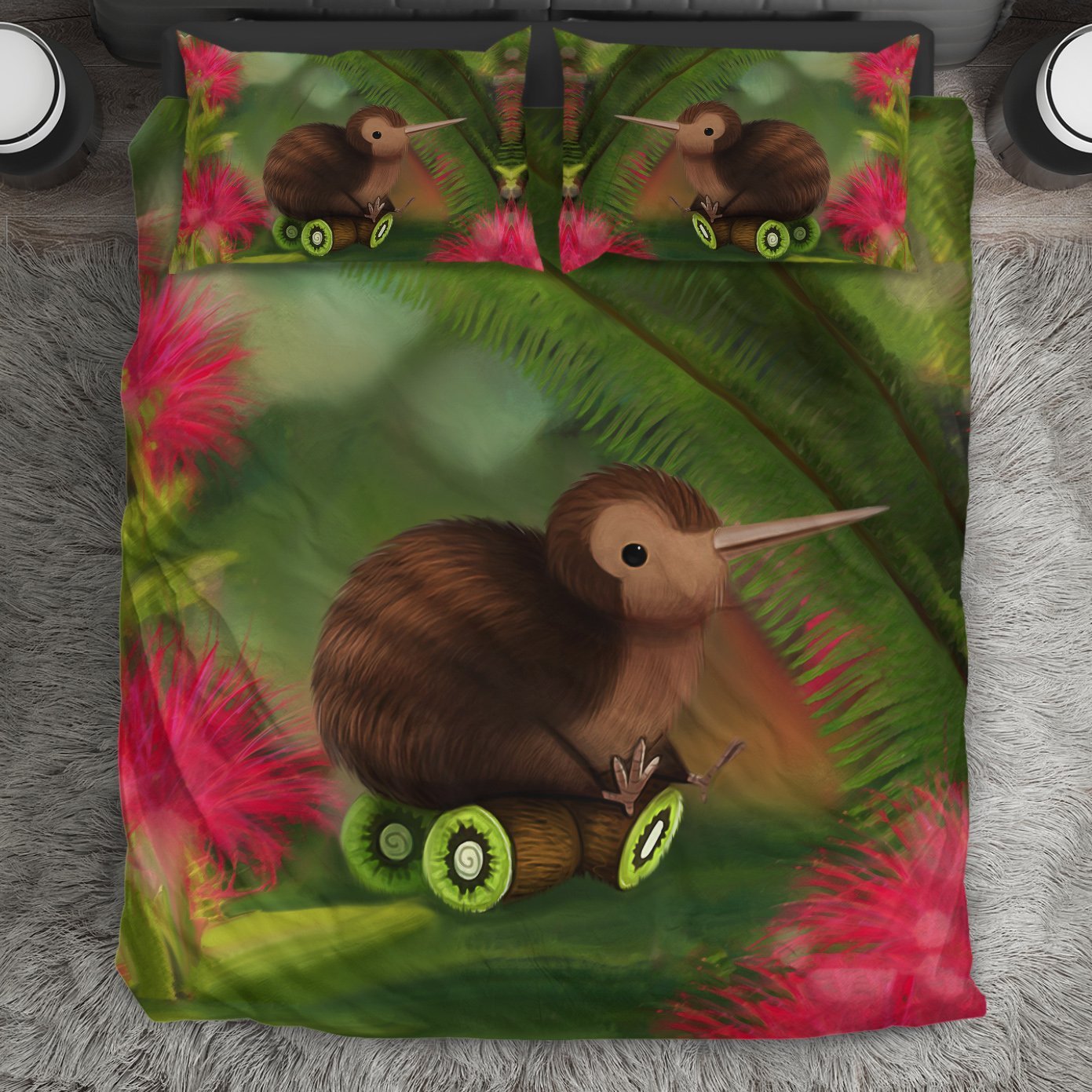 new-zealand-kiwi-bird-bedding-set-silver-fern-duvet-cover-and-pillow-case