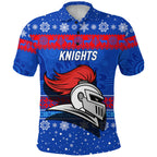custom-personalised-newcastle-knights-polo-shirt-christmas-simple-style