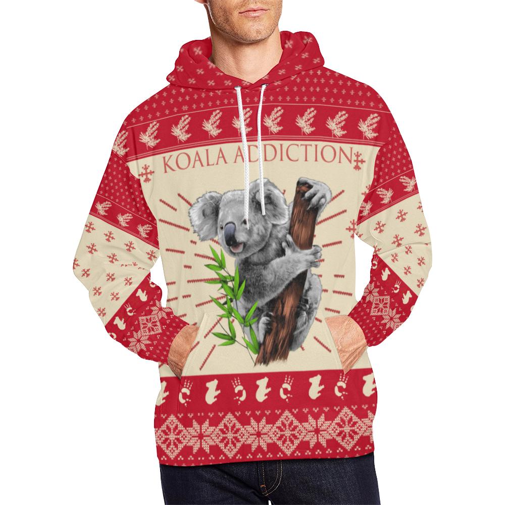 christmas-hoodie-koala-hoodie-climbing-tree-symbol-unisex