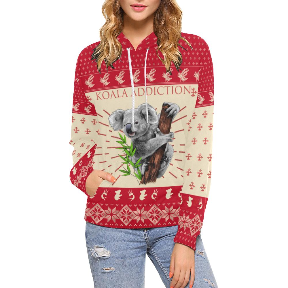 christmas-hoodie-koala-hoodie-climbing-tree-symbol-unisex