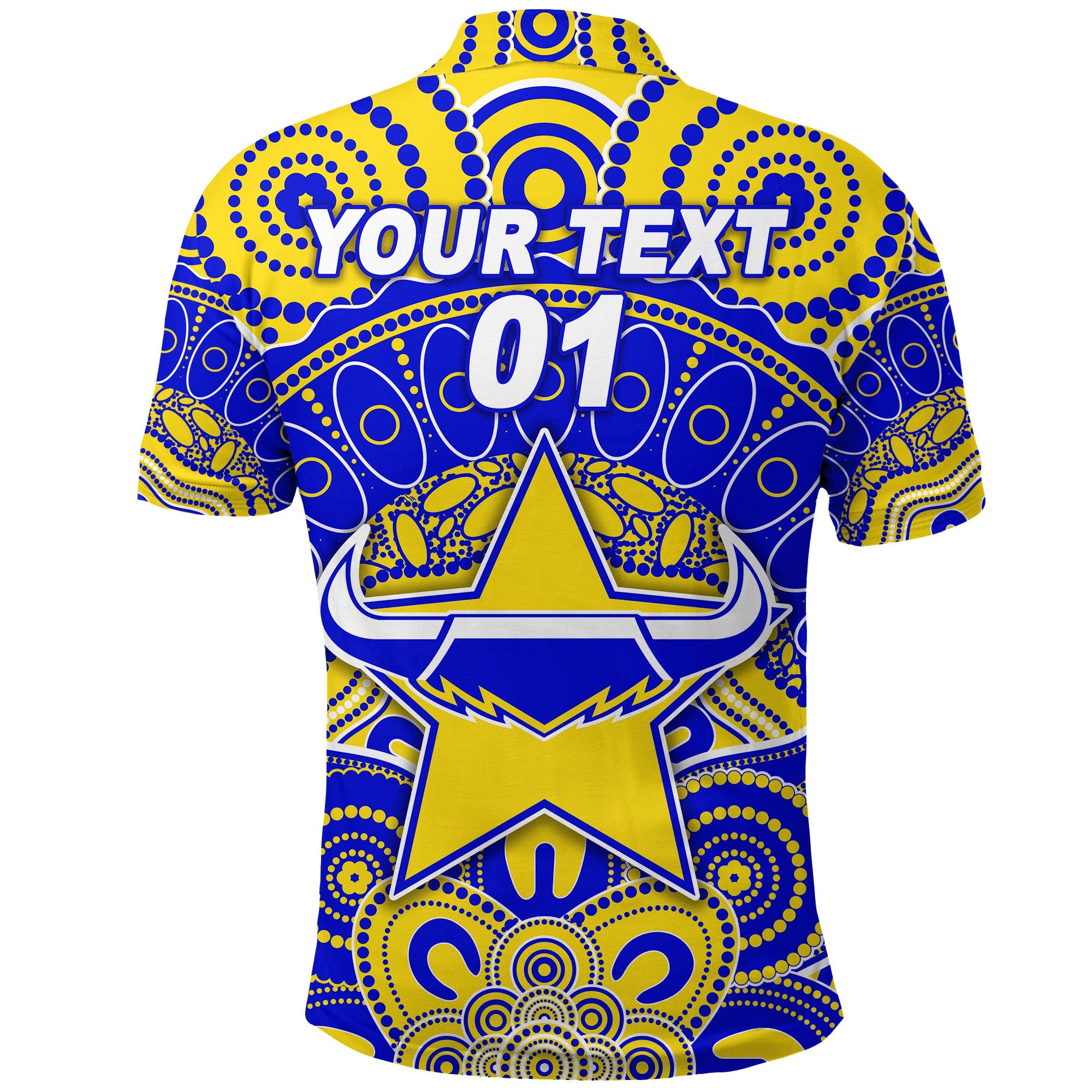 custom-personalised-laramba-cowboys-football-club-polo-shirt-indigenous-style-custom-text-and-number