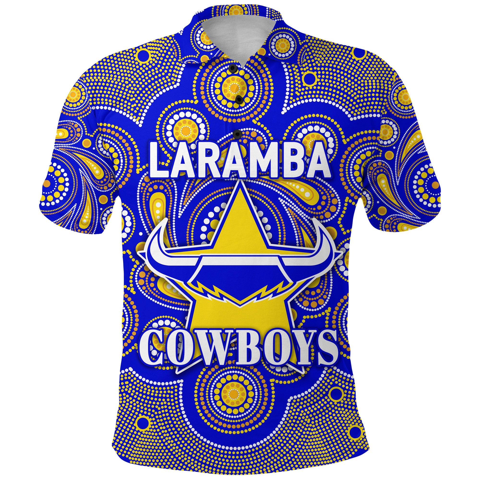 custom-personalised-laramba-cowboys-football-club-polo-shirt-indigenous-vibes-custom-text-and-number