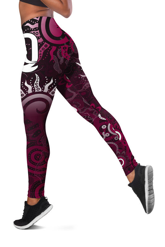QLD Maroons Legging Aboriginal  LT6