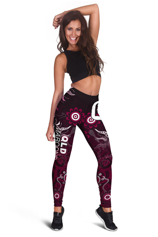 QLD Maroons Legging Aboriginal  LT6