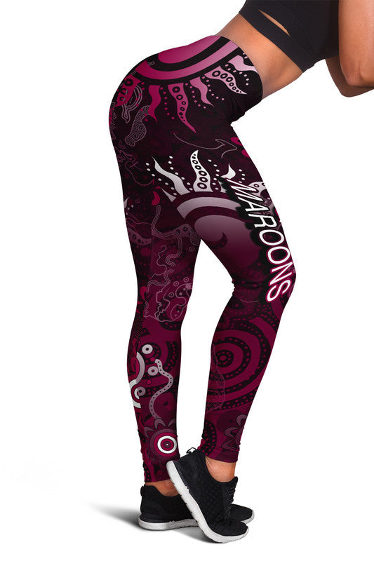QLD Maroons Legging Aboriginal  LT6