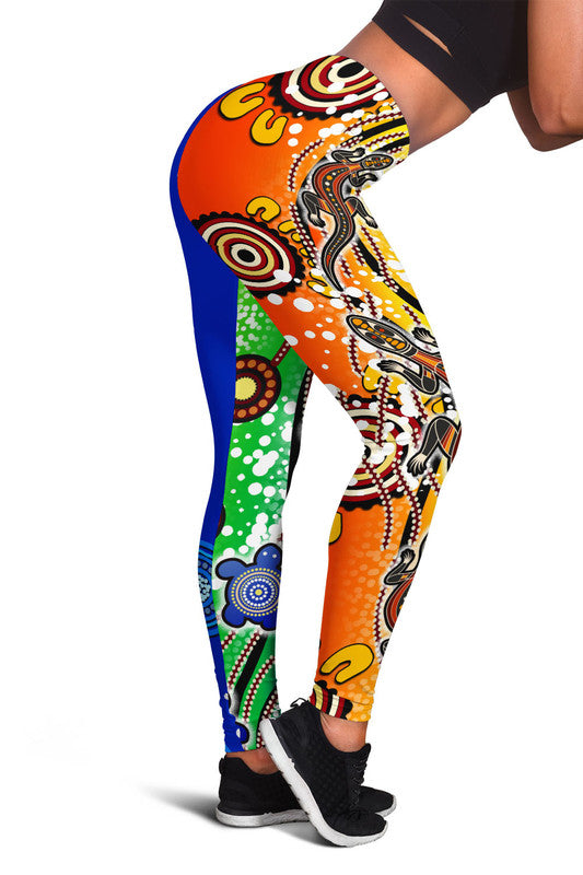naidoc-aboriginal-lizard-and-turtle-legging