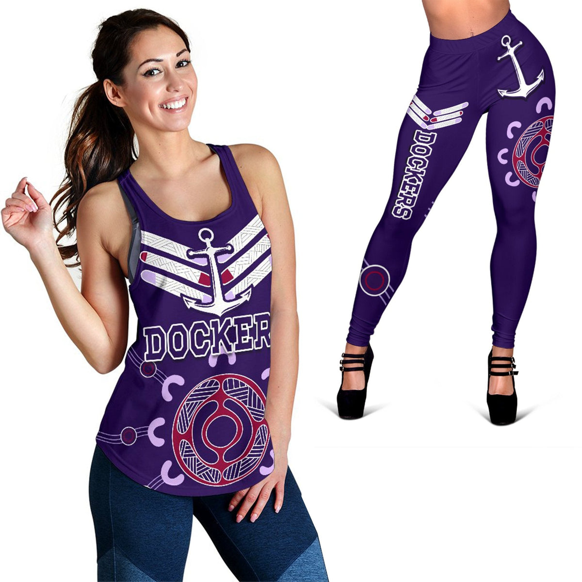 combo-racerback-tank-and-legging-dockers-indigenous-fremantle