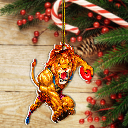 Christmas Ornament- Lions Australian Football League No.2