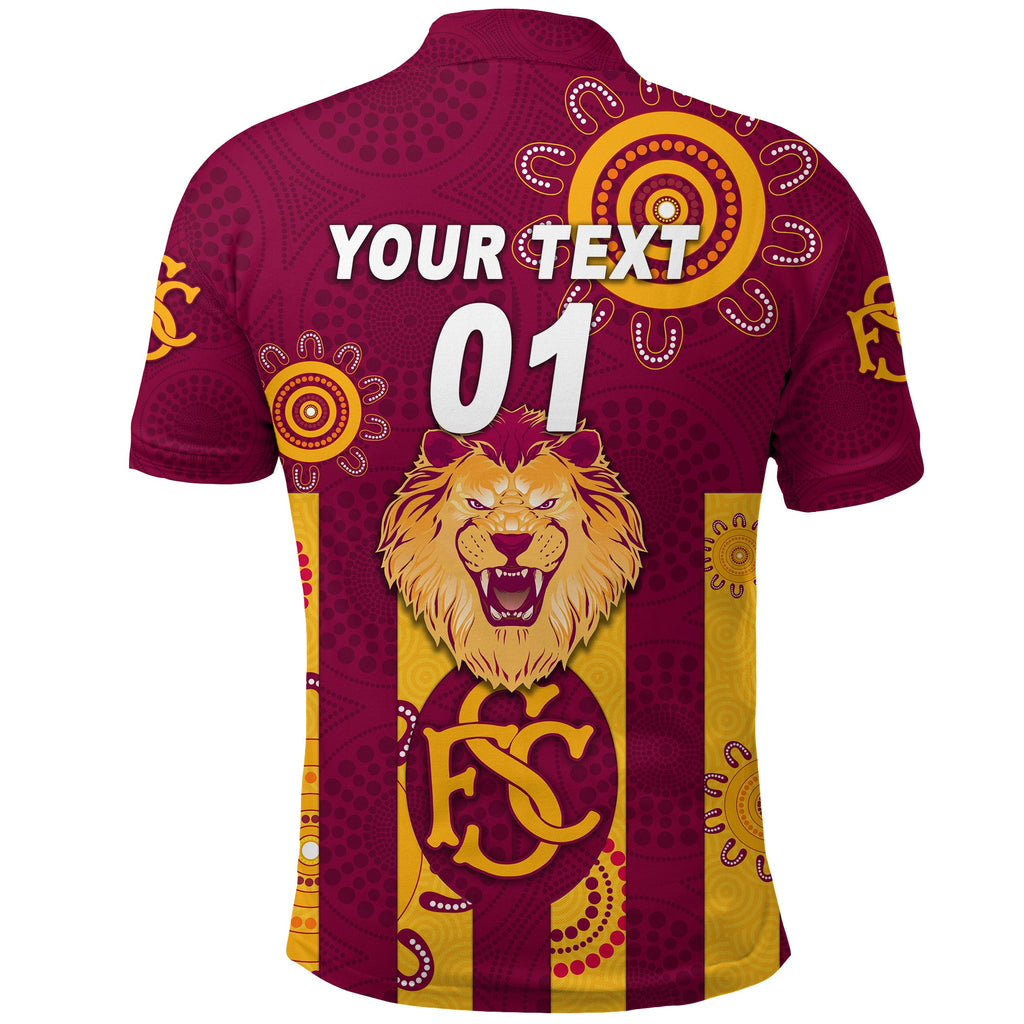 custom-personalised-subiaco-football-club-polo-shirt-lions-indigenous-version-maroon-custom-text-and-number