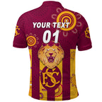 custom-personalised-subiaco-football-club-polo-shirt-lions-indigenous-version-maroon-custom-text-and-number