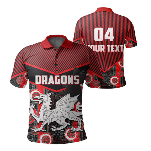 custom-personalisedst-george-dragons-polo-shirt-aboriginal