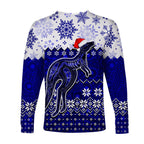 aboriginal-christmas-2022-kangaroo-long-sleeve-shirts-blue-style
