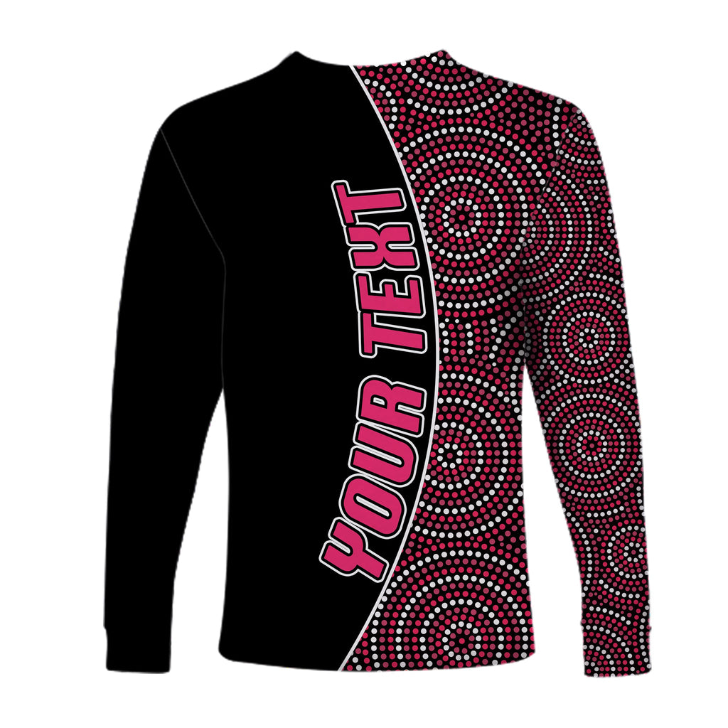custom-personalisedsydney-sixers-long-sleeve-shirts-cricket-aboriginal-dot-patterns