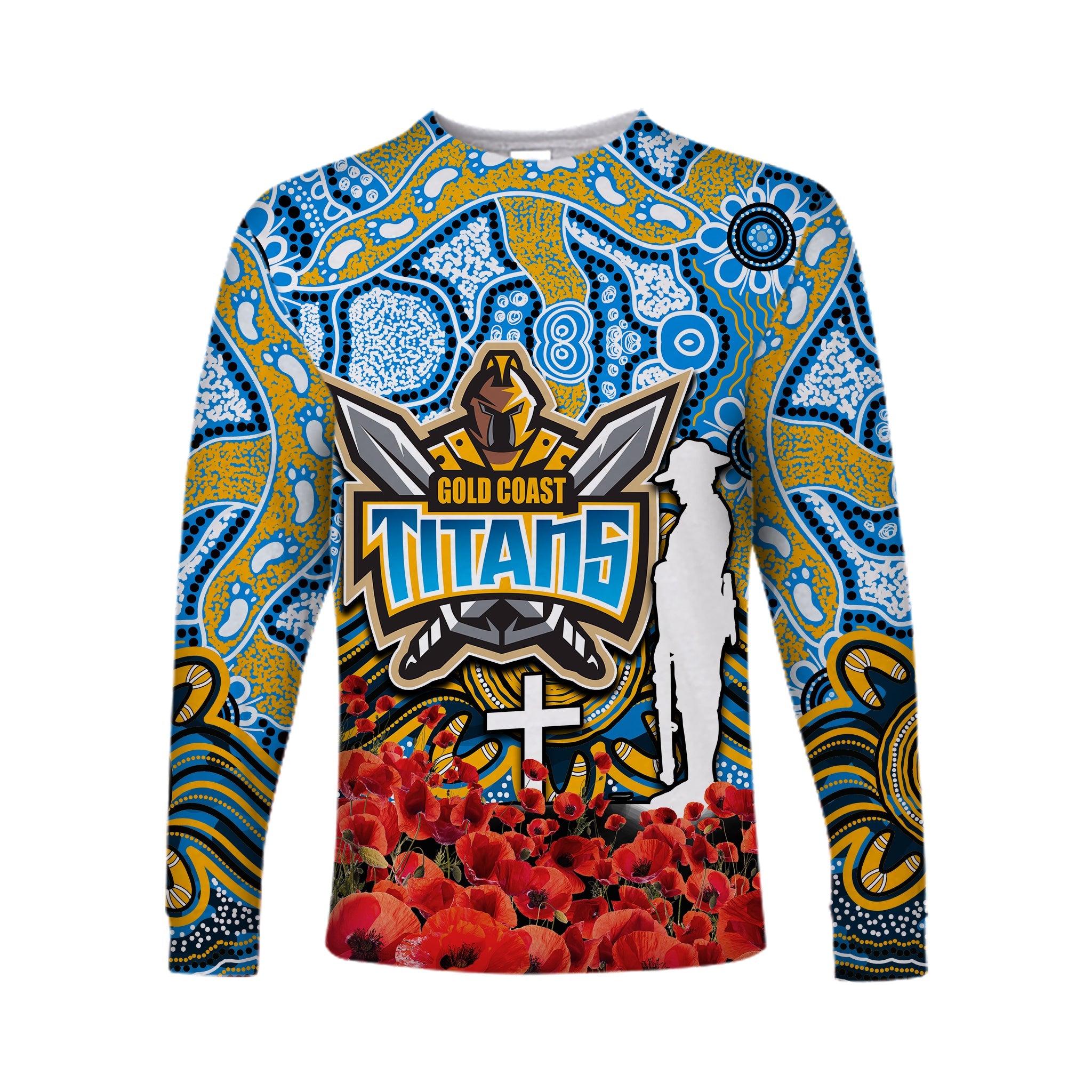 titans-long-sleeve-shirts-anzac-day-poppy-flowers-with-aboriginal