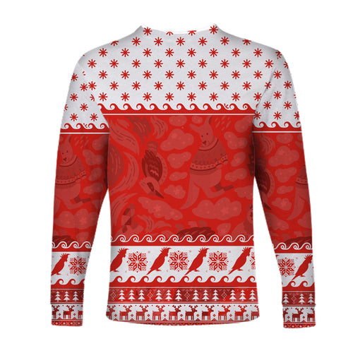 cockatoo-long-sleeve-shirt-christmas-australia-red-style