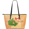 love-canada-large-leather-tote-bag