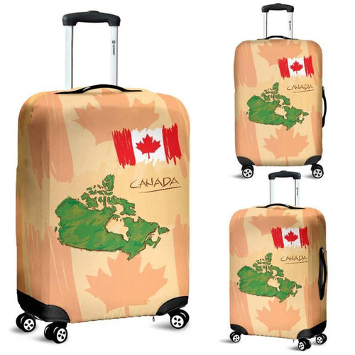 love-canada-luggage-cover