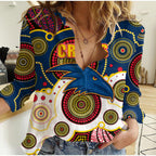 custom-personalised-and-number-crows-afl-women-casual-shirt-aboriginal-patterns
