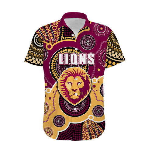 custom-personalised-and-number-lions-afl-hawaiian-shirt-aboriginal-patterns