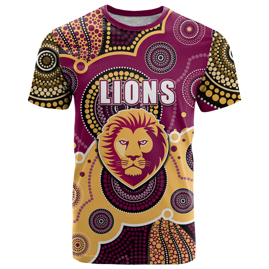 custom-personalised-and-number-lions-afl-t-shirt-aboriginal-patterns