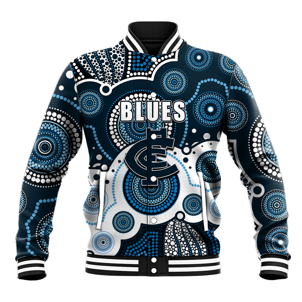 custom-personalised-and-number-blues-afl-baseball-jacket-aboriginal-patterns