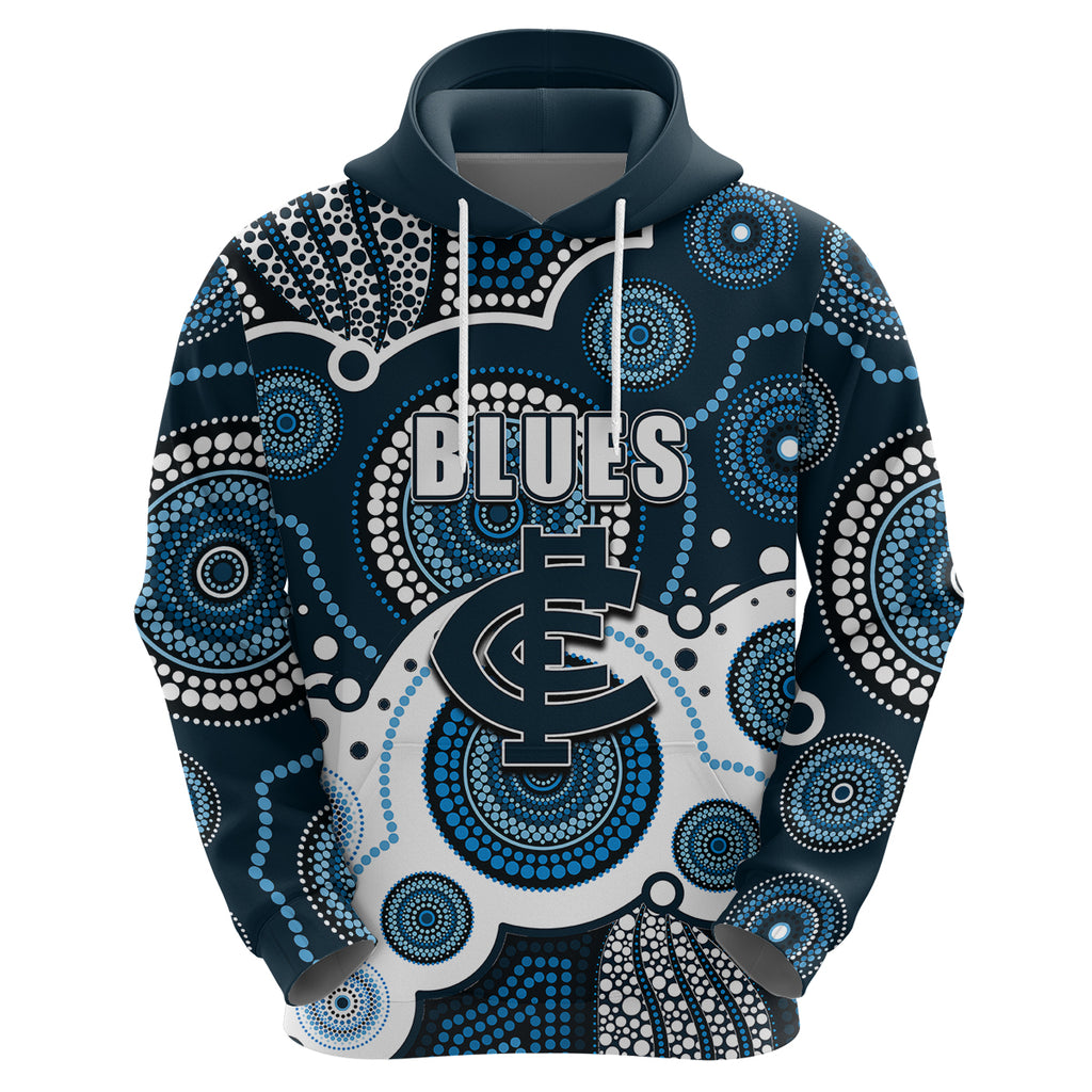 custom-personalised-and-number-blues-afl-hoodie-aboriginal-patterns