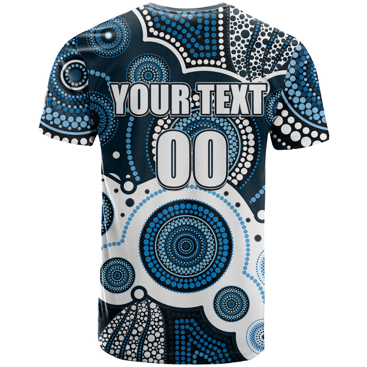 custom-personalised-and-number-blues-afl-t-shirt-aboriginal-patterns