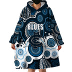 custom-personalised-and-number-blues-afl-wearable-blanket-hoodie-aboriginal-patterns