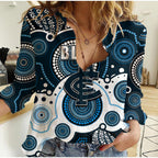 custom-personalised-and-number-blues-afl-women-casual-shirt-aboriginal-patterns