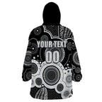 custom-personalised-and-number-magpies-afl-wearable-blanket-hoodie-aboriginal-patterns