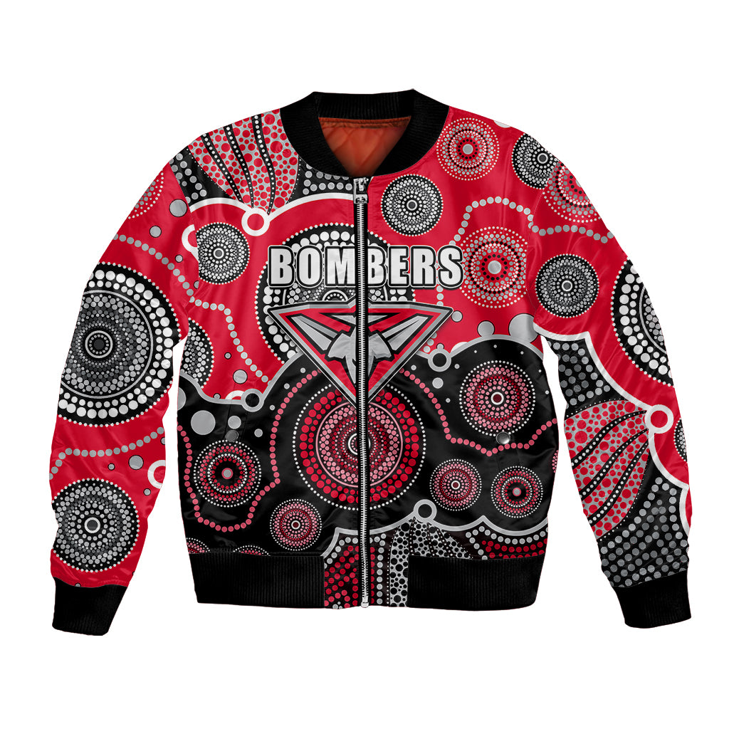 custom-personalised-and-number-bombers-afl-bomber-jacket-aboriginal-patterns