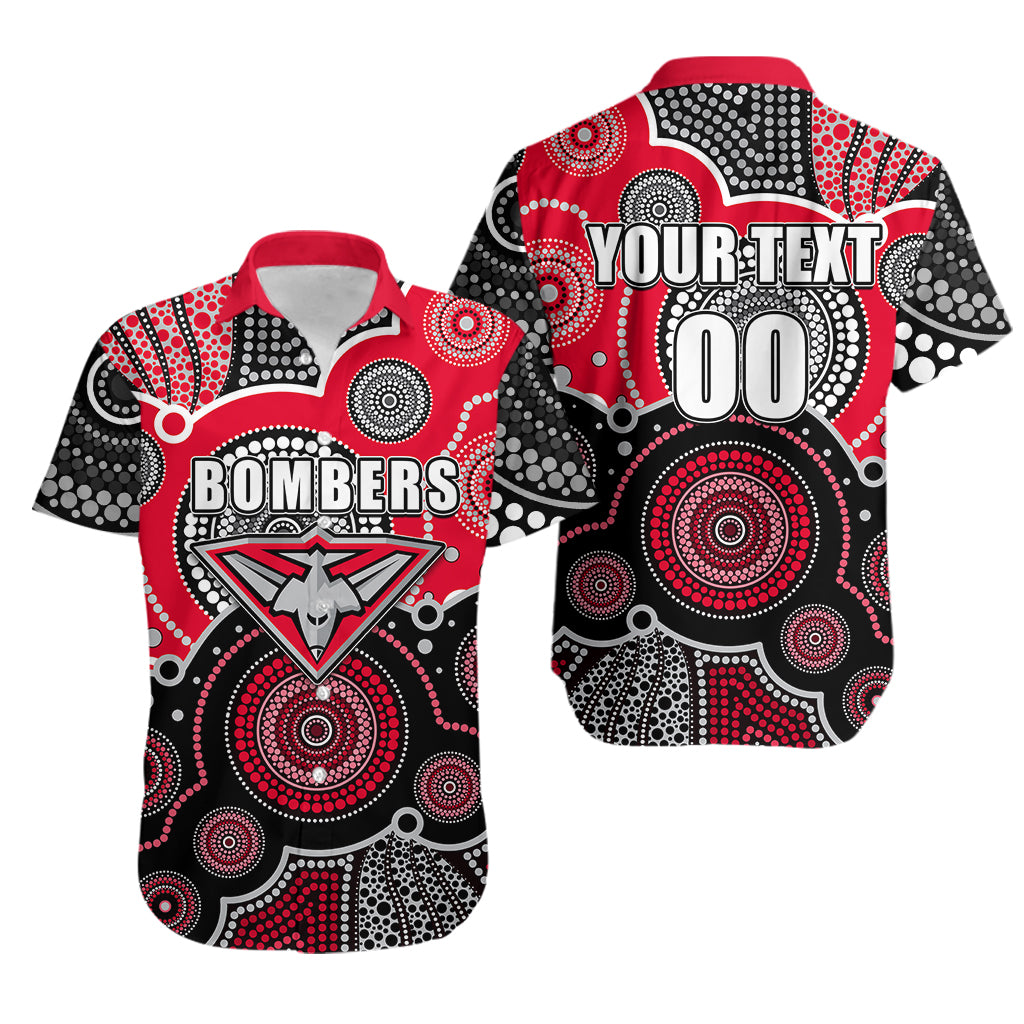 custom-personalised-and-number-bombers-afl-hawaiian-shirt-aboriginal-patterns