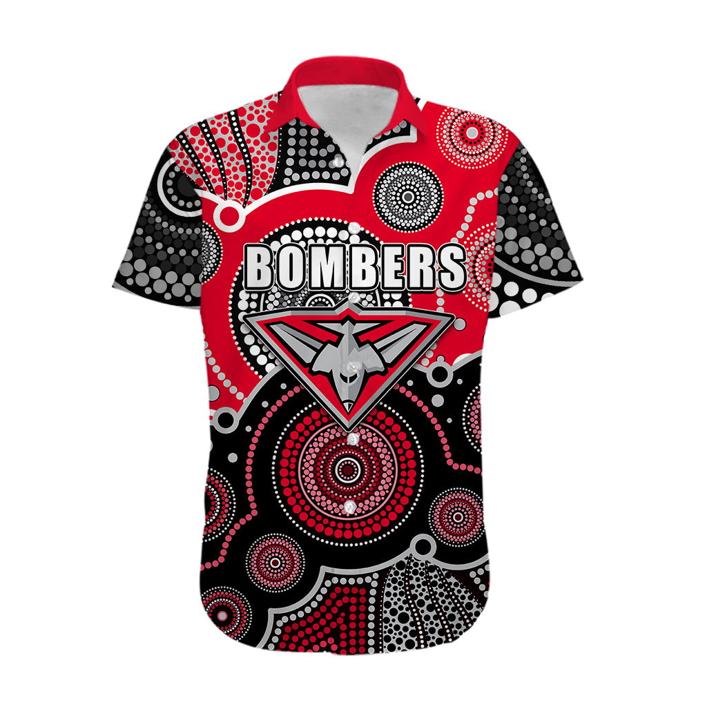 custom-personalised-and-number-bombers-afl-hawaiian-shirt-aboriginal-patterns
