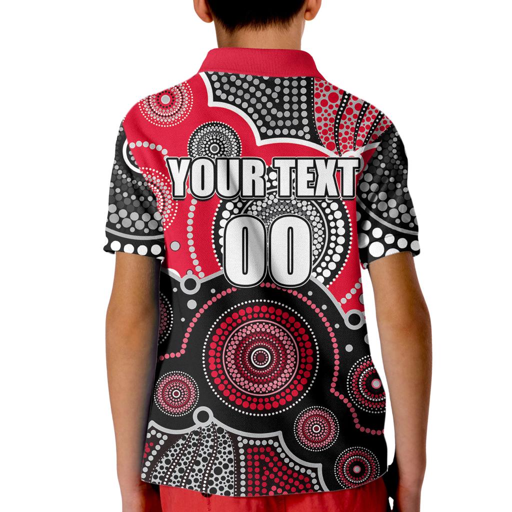 custom-personalised-and-number-bombers-afl-kid-polo-shirt-aboriginal-patterns