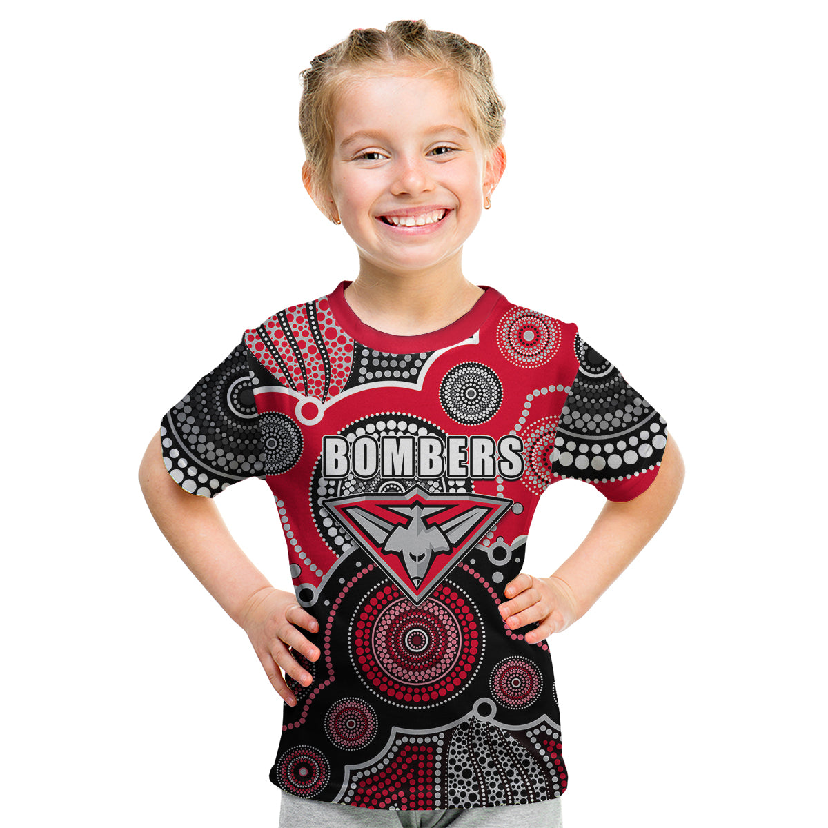 custom-personalised-and-number-bombers-afl-kid-t-shirt-aboriginal-patterns
